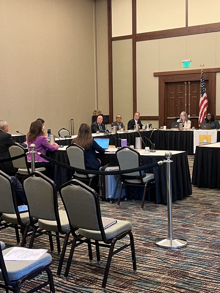 ATAF83's tweet photo. ATAF Executive Board advocating on behalf of our members to the Florida Board of Athletic Training this morning to kickoff #ATAF2022 #GuessWhosBack22 https://t.co/lNW2YpOa02