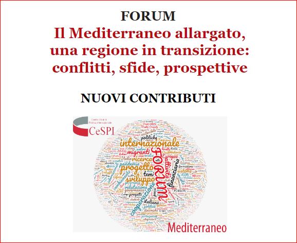 📌📣Prosegue sul sito del CeSPI il Forum di confronto e di dibattito dedicato all’area del #Mediterraneo allargato.
🙏Grazie a Eleonora Ardemagni, @MaurizioMelani, Laura Mirachian, @cirofgSBAILO,  @de_f_t 
👉LEGGI: lnkd.in/dA2sR8Cy