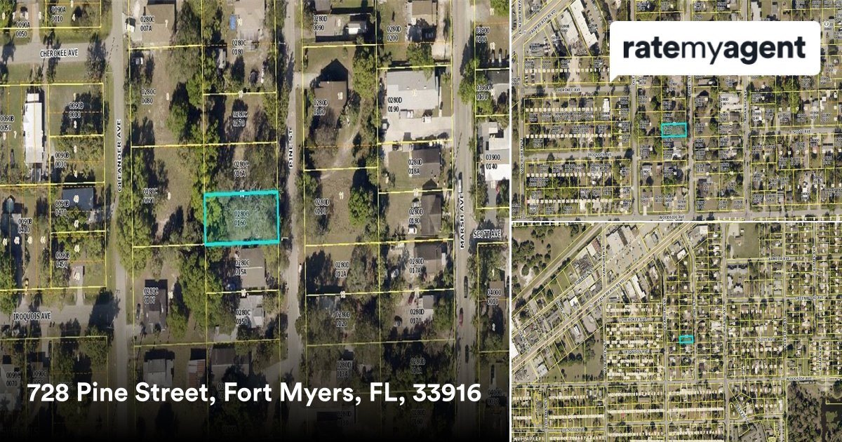 JennaSCook's tweet photo. 📍 728 Pine Street, Fort Myers, Lee County, FL, 33916

My latest listing on #RateMyAgent
https://t.co/JmQHpU0GFI https://t.co/lcpngIBQLG
