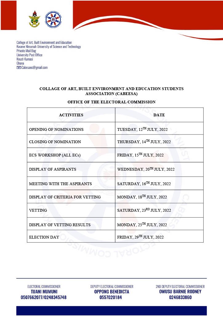 CABEESA EC-KNUST tweet media