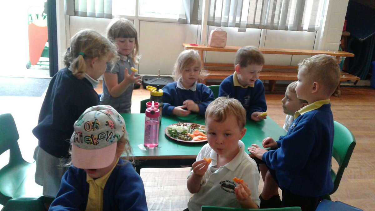 ArcNewburgh's tweet photo. Forest food snacks. The Gruffalo and The Green Dinosaur. #storyfun #healthysnacks #ARCNewfamily https://t.co/vZH5xrNs7m