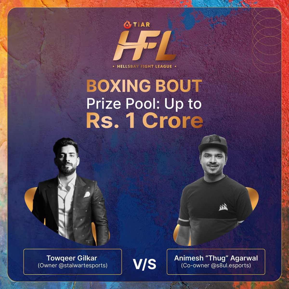 12R_App's tweet photo. E-Sports circuit is on fire, as @towqeerdxb challenged @8bit_thug for a 1v1 E-Sports match after a series of Instagram stories &amp; tweets targeted at each other 

But now since the E-Sports match is off the table, how about a 1v1 Boxing Bout @ the HFL hosted by us! 💪🥊

@wardroids https://t.co/EJ89gkcDyJ