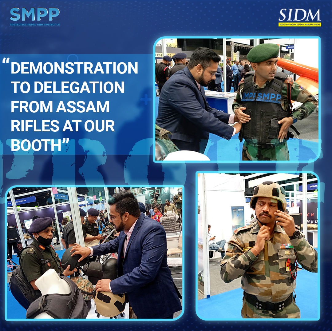 SMPPDEFENSE's tweet photo. Another successful show ends with lots of exciting discussion.
Happy to be a part of this exhibition and looking forward to participate next year again.
#smpp #bodyarmor #NextGen #india #Easttech2022 #India #atmanirbharbharat #armedforces #kolkata #asaamrifiles #lightweightarmor https://t.co/UtDJcvFKK5