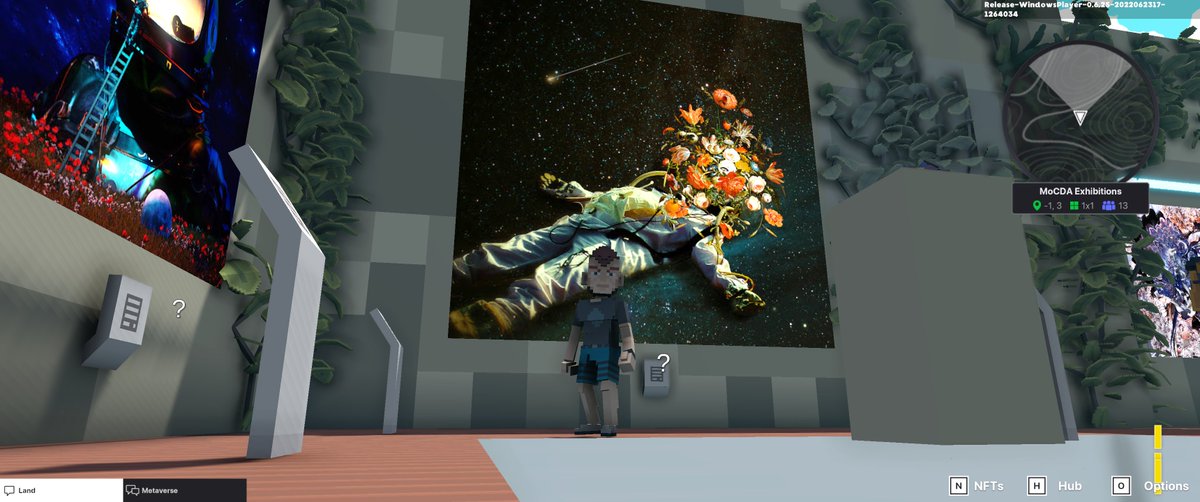 edo_gav's tweet photo. @TheSandboxGame @MOCDA_ I just participated in the #TheSandbox weekly contest for a chance to win 200 mSAND! Here is my favorite piece from the ‘Impossible Worlds’ exhibition, check out my screenshot below!
👇 https://t.co/aFX7Un0gEF