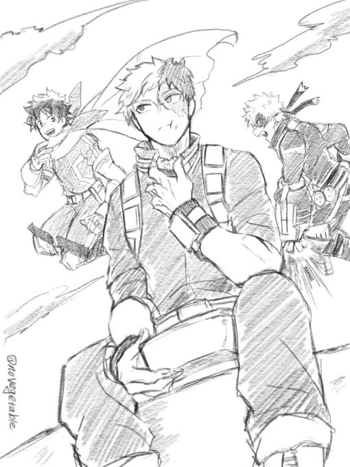 ヒロアカのtwitter漫画作品