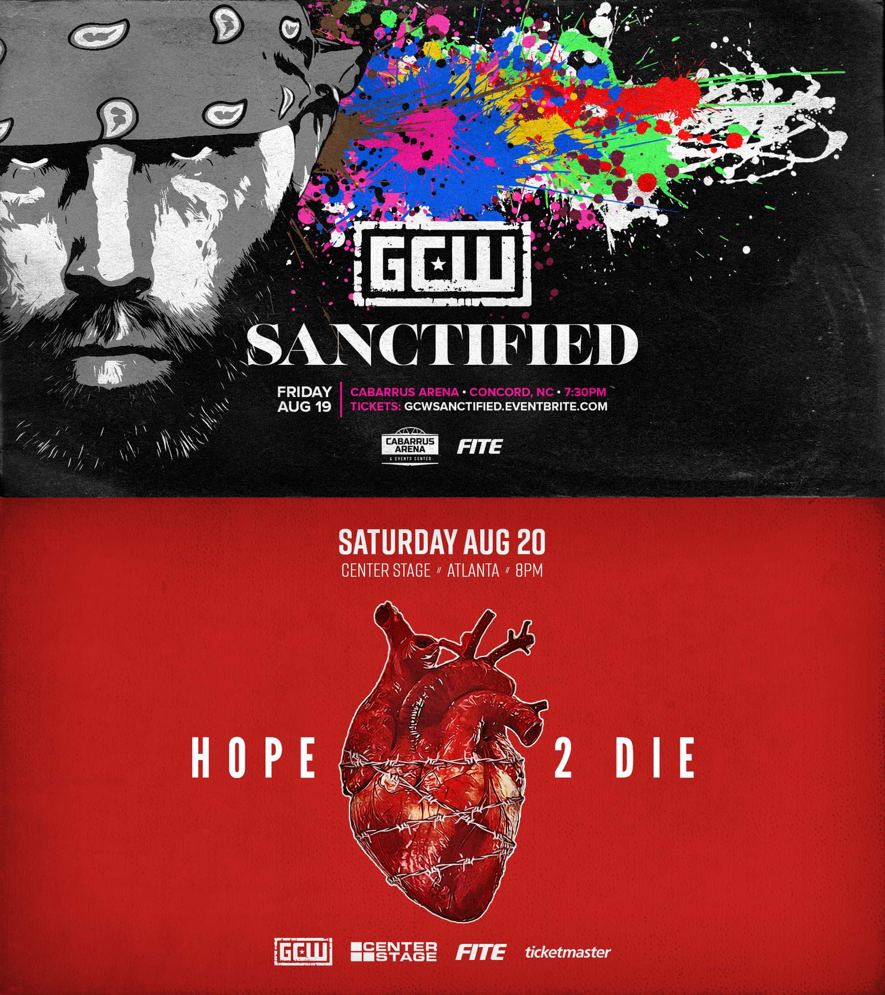 GameChangerWrestling on Twitter "Tickets for GCW's events in