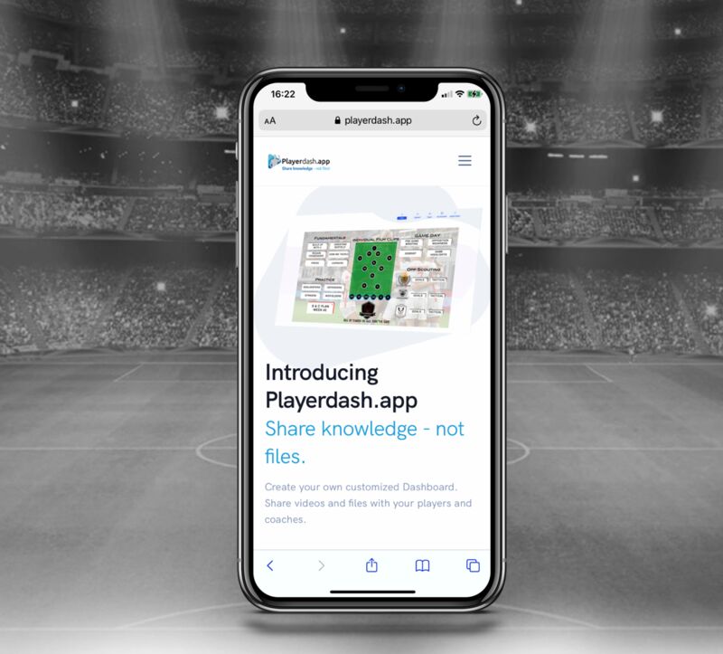 Hi <a href="/Twitter/">Twitter</a> ! We are <a href="/PlayerdashApp/">Playerdash.app</a>! We are your one-stop shop media hub for teams. Design your own #dashboard and make media easy accessible for your team! Stay tuned to see how excited #college #coaches are 😇 
#share #knowledge #notfiles