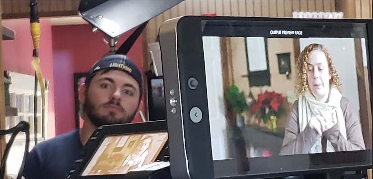 OneSessionFilm's tweet photo. If you look close enough, you'll see Mason staring into your soul
--
#behindthescenes #goofs #gaffer #cinematographer https://t.co/K3QBXFqiTe
