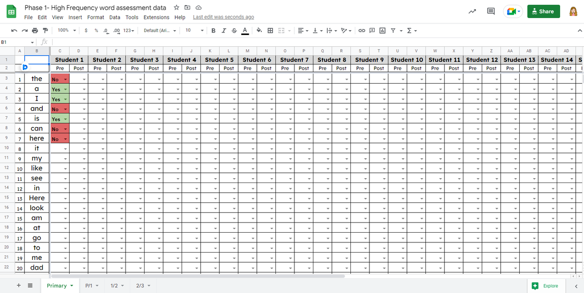 THendersonEd's tweet photo. Learning new things in Google Spreadsheets so I can collect and view data in a way that works for me! Maybe I'll make an instructional video about this... 🤔 #GCRD6356092, @msvu_tech, @GAdamsEd https://t.co/UrqdKCm0XZ