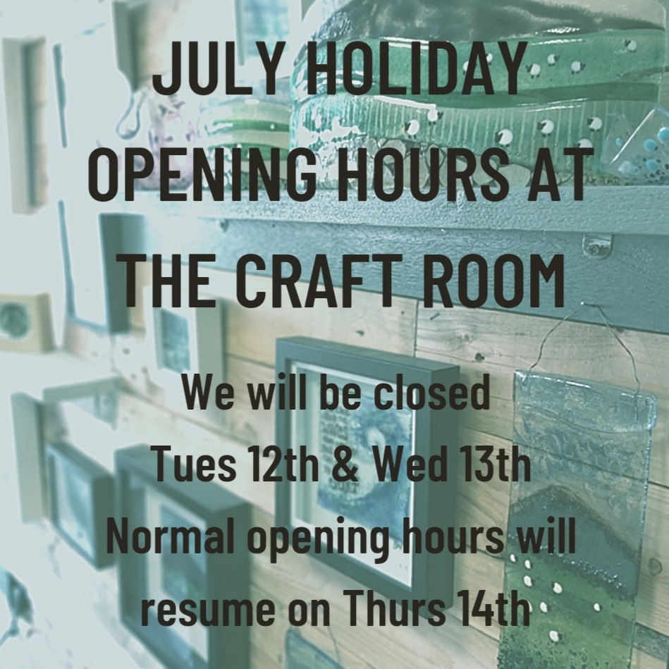 The Craft Room (@craftroomni) on Twitter photo We're taking a few days off next week #Julyholidays 🌞
Normal opening hours will resume on Thurs 14th...<a href="/northdowncraft/">North Down Craft Collective</a> <a href="/ANDborough/">ArdsandNorthDown</a> <a href="/CraftNI/">CRAFT NI</a> #lovelocalcomber We're taking a few days off next week #Julyholidays 🌞
Normal opening hours will resume on Thurs 14th...<a href="/northdowncraft/">North Down Craft Collective</a> <a href="/ANDborough/">ArdsandNorthDown</a> <a href="/CraftNI/">CRAFT NI</a> #lovelocalcomber