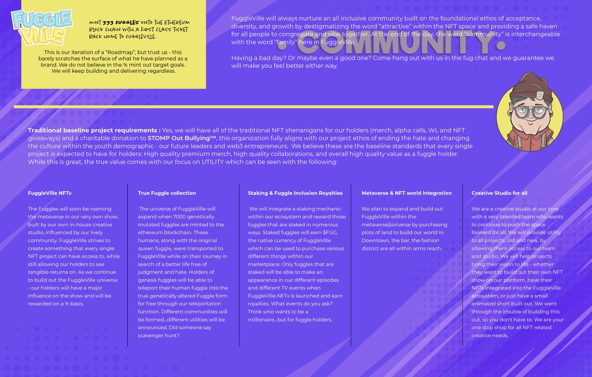 FuggleVille NFT tweet media