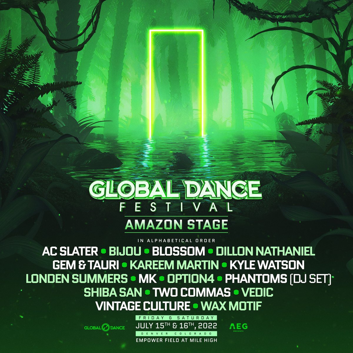 Global Dance Festival lineup