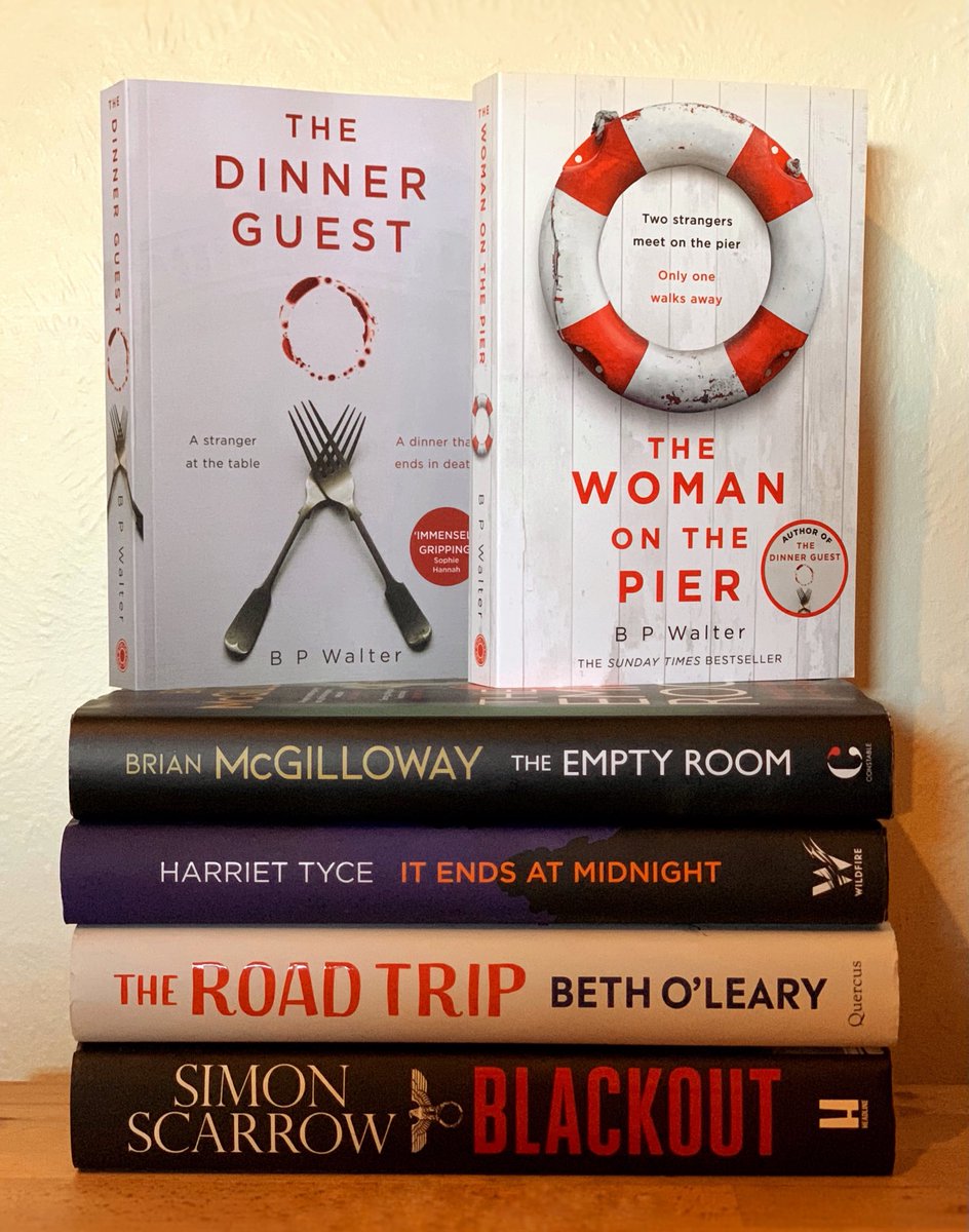 BarnabyWalter's tweet image. It’s Friday GIVEAWAY time!! I’ve got a terrific book stack up for grabs, featuring four hardbacks I loved AND signed copies of The Dinner Guest &amp;amp; The Woman on the Pier 📚🎉 Simply like, RT &amp;amp; follow me, and I’ll pick a winner at random at 9am next Friday (15 July). (UK only)