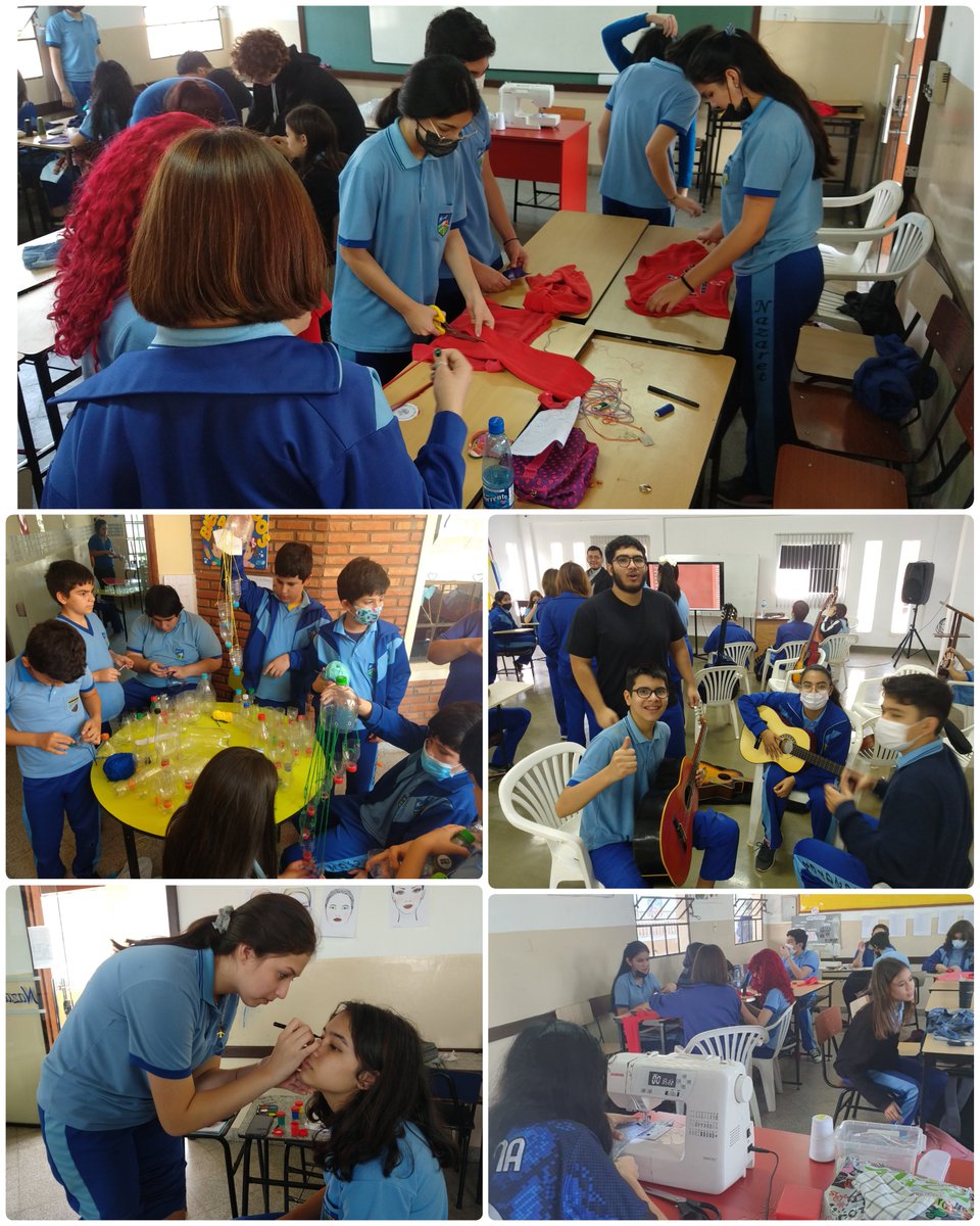 Los estudiantes de segundo ciclo de primaria, los de secundaria y bachillerato vivieron la semana de workshops; desarrollaron diferentes actividades que les permiten descubrir o potenciar sus talentos. <a href="/nazaretglobal/">Nazaret Global Ed</a>