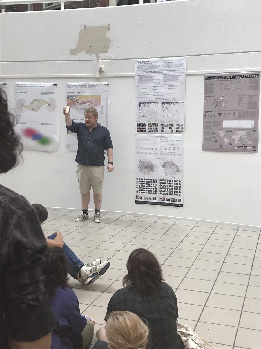 JannaJoceli's tweet photo. This how we start a final presentation at the #dmi22 >> Cheers! @fjollomir Our project is looking at the pro Russia and pro Ukraine communities on 4chan. https://t.co/go9XBF8t0V