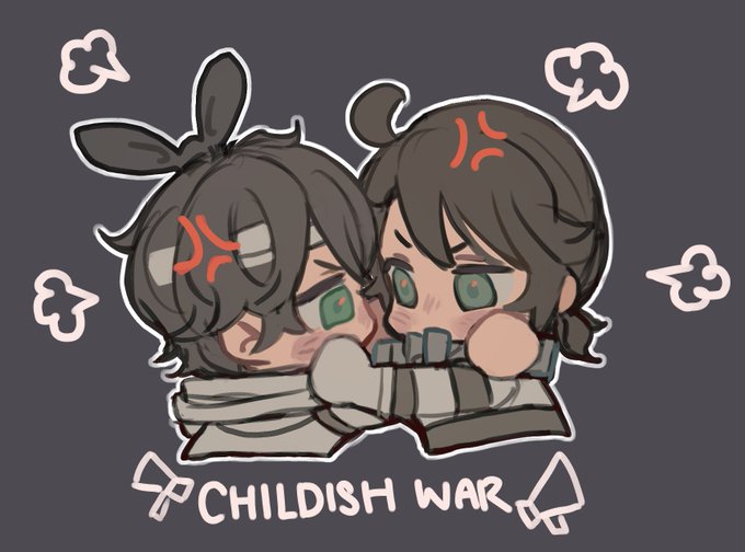 Okochama Sensou was guessed, I wasn't correct but funny to imagine them arguing like brats haha

Tho I think this dynamic will fit Luca and Tracy more 