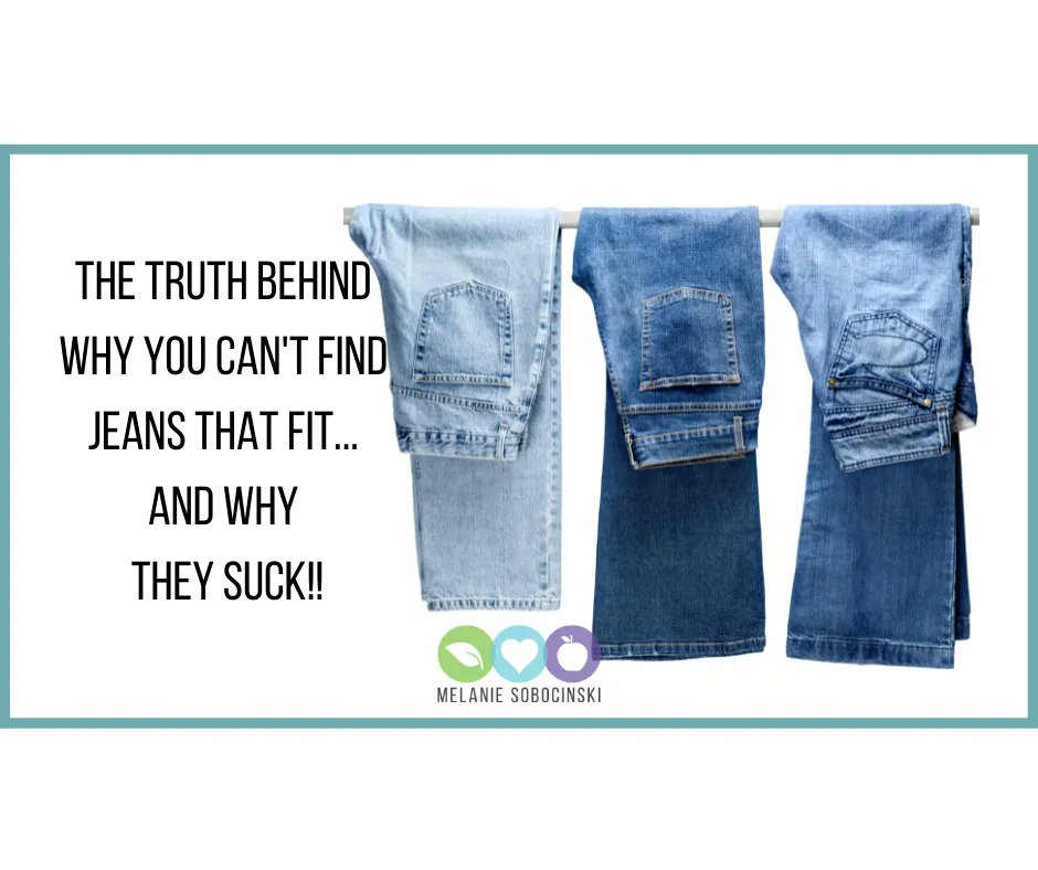 Melba2875's tweet photo. The TRUTH Behind Mom Jeans

Ever wonder WHY you can’t quite find a great pair of jeans that fit just right???
Because they kind of suck…which is what I’ll be talking about in this episode…
Jeans are not a one size fits all
https://t.co/tlf5zUrtJp https://t.co/WlxehdNzu8