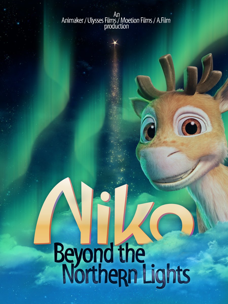 Really excited about our upcoming animated feature release 2024 'Niko - Beyond The Northern Lights' A charming Christmas family adventure,co-dev with Animaker Finland &amp; award winning Galway writer Marteinn Thorisson, co-pro Finland Germany &amp; Denmark funded by: <a href="/ScreenIreland/">Screen Ireland</a> <a href="/rte/">RTÉ</a>