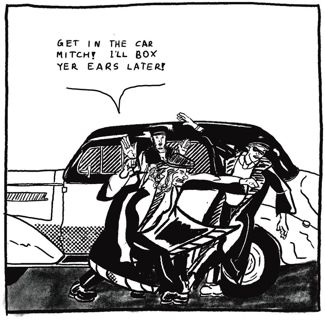 EddieMcstriplin's tweet photo. Iron Whaler Week 4: Friday
Criminal Cabbies
The Iron Whaler and Modern Mollusk film is complete. Please consider contributing so we can submit our project to festivals.
#freecomic #webcomic #psu #shortfilm #crowdfunder #namor #alacksinner #cortomaltese #hugopratt #josemuñoz https://t.co/7qoPw8HGud