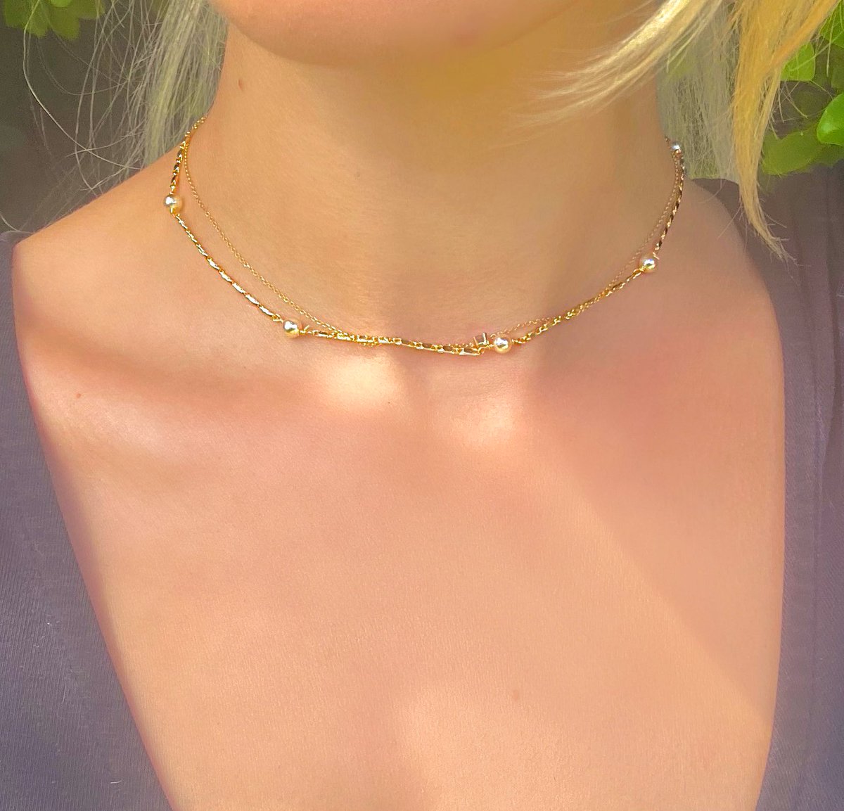Venusjewellery_'s tweet photo. 24Kt Pearl Chain necklace🌛🐚•

☽༓･⁺‧͙ - 𝒢𝑜𝓁𝒹 𝓅𝓁𝒶𝓉𝑒𝒹- ☽༓･⁺‧
𝒜𝓋𝒶𝒾𝓁𝒶𝒷𝓁𝑒 𝒽𝑒𝓇𝑒 :
•✨https://t.co/ik39Zx0NOk✨• https://t.co/1QXoDYbOKR