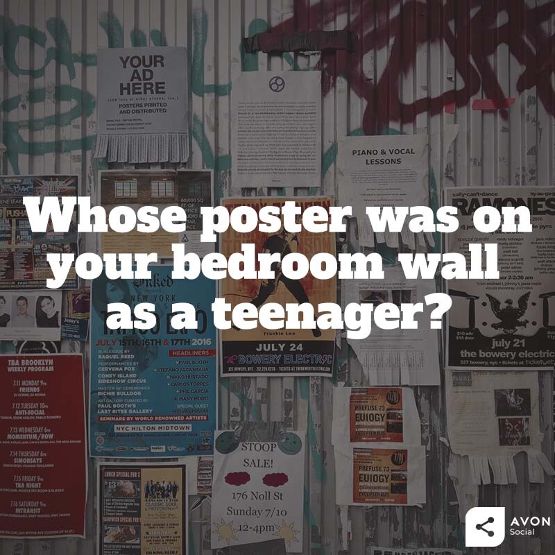 I could rephrase this question to… which famous person did you have a crush on as a teenager? Did you kiss your poster as well? 😂 😂 😂
#Memories #Posters #Nostalgic