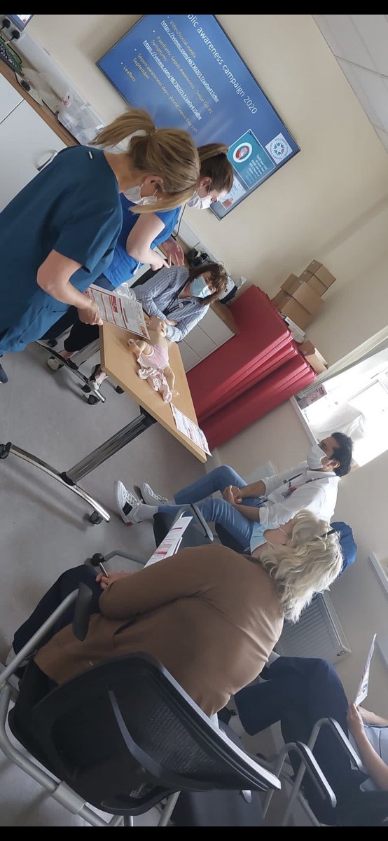 nevin_gene's tweet photo. Thanks to @NualaClarke8 for the interactive paediatric sepsis education sessions for the team in PUH. #sepsis #besepsisaware @PortiunculaHosp @MaryMahon2021 @ROCathasaigh @ReginaMDowling @saoltagroup https://t.co/uN0BtBAXbi