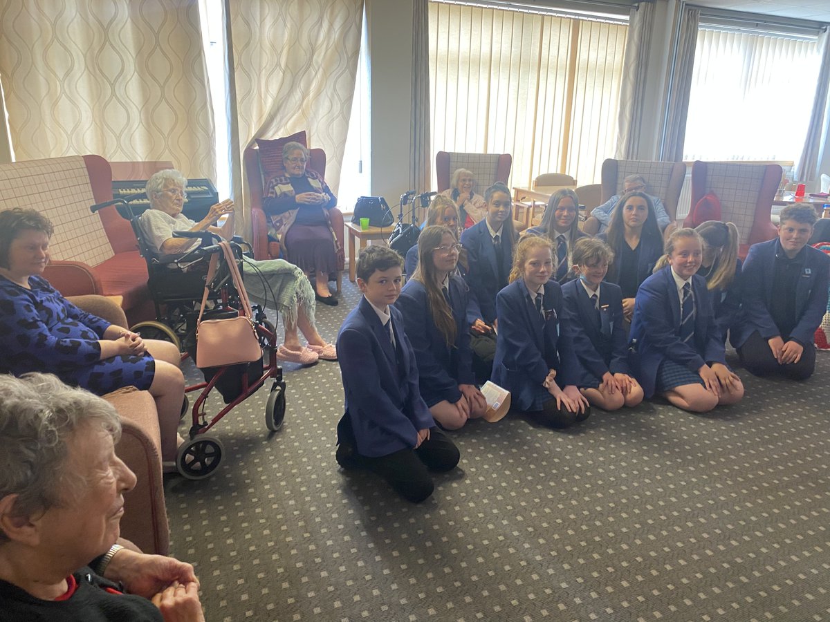 HighfieldLA's tweet photo. We enjoyed visiting @N_Vision_NW a local charity who support people that have reduced sight. We hope everyone liked our musical performances. #LeadingMyCommunity #BeYourBest #Service https://t.co/7a5WTctRX7
