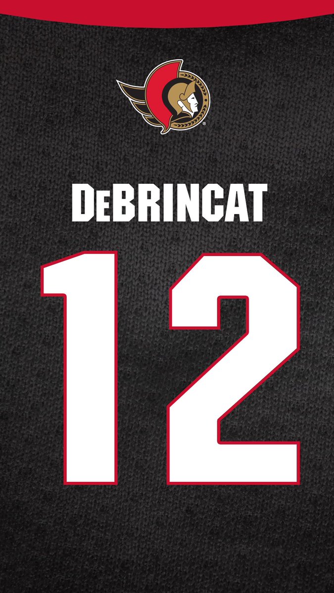 Alex DeBrincat has his number and #Sens fans have their newest wallpaper!! 🔥1️⃣2️⃣ #GoSensGo