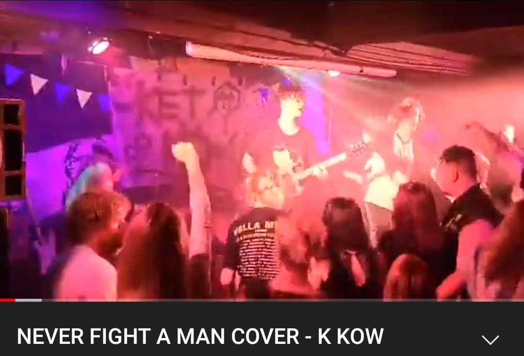 OUR COVER OF <a href="/idlesband/">I D L E S</a> NEVER FIGHT A MAN WITH A PERM IS NOW ON YOUTUBE FROM OUR SELL OUT SHOW - SHARE THIS EVERYWHERE PLS x #band #punk 
youtu.be/tF-X2KkHZT8