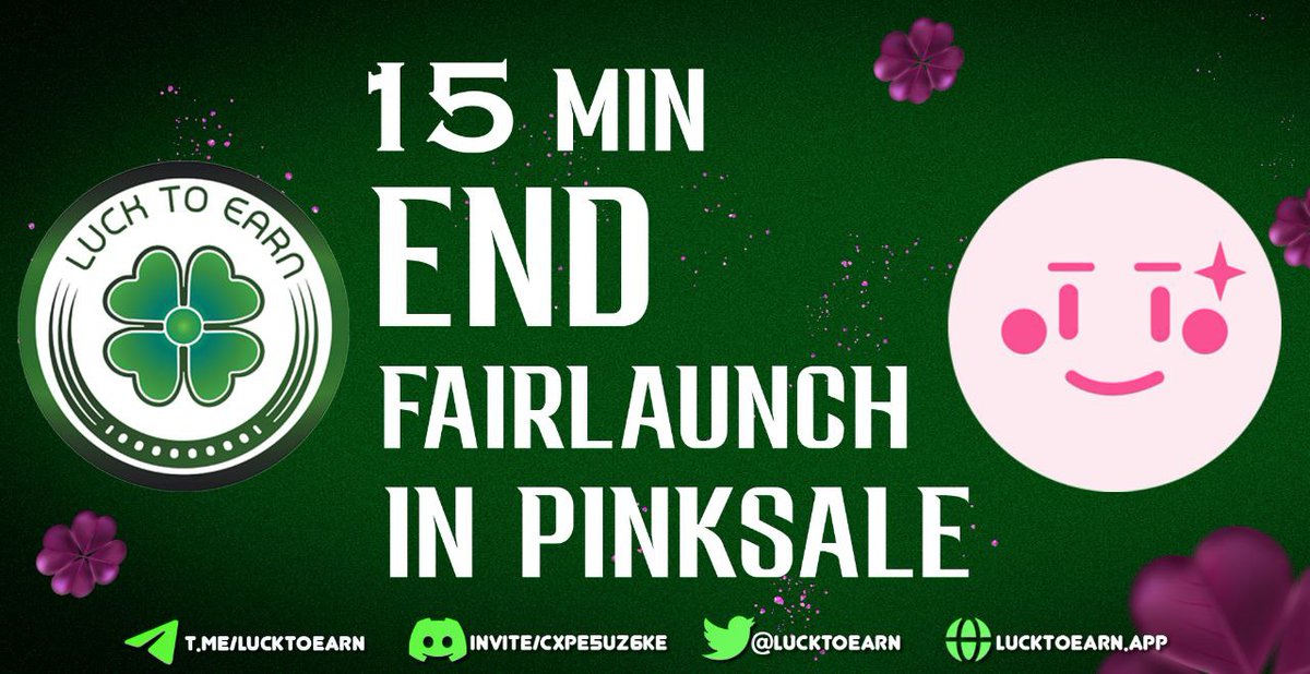 Launch finishing, run there's still time, don't stay out of this...🚀📣

Link: pinksale.finance/launchpad/0x0a…