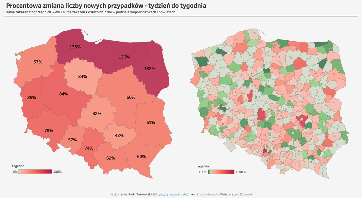 #COVID19 w 🇵🇱

📈 Wskaźnik średniej z 7 dni liczby nowych zakażeń #COVID19 na 100 tys. mieszkańców 🇵🇱 wynosi 1⃣.8⃣8⃣ 👉 c19.ovh