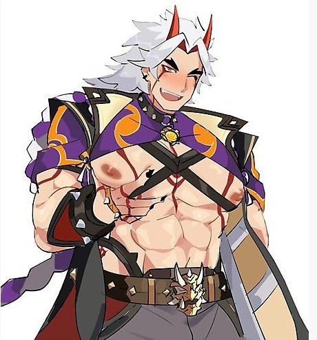 "Hey there guys! Want to get to know each other while you suck me off?~"