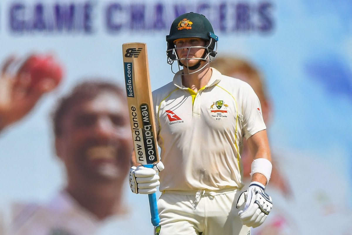 Bhavna0003's tweet photo. King is back @stevesmith49  💯🔥🔥❤️🩸 #cricketnews #AUSvsSL https://t.co/a5R32bGEds