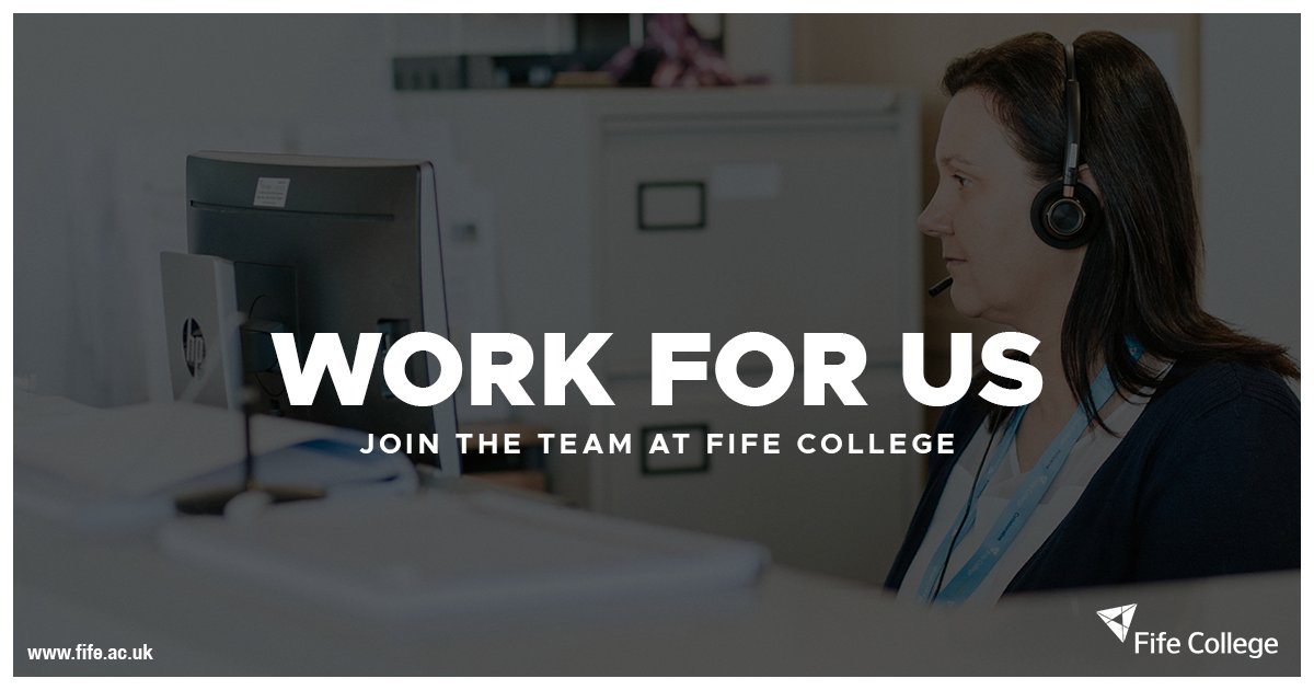 Fife College on Twitter "We are looking for a talented, freshthinking