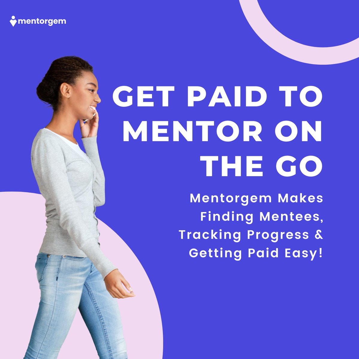 mentorgem's tweet photo. Get paid to mentor thousands of young professionals at the beginning of their careers. Mentorgem makes tracking your mentees' progress and payments easy with an easy-to-use dashboard designed to keep you on top of things. https://t.co/43JGpD4BgN