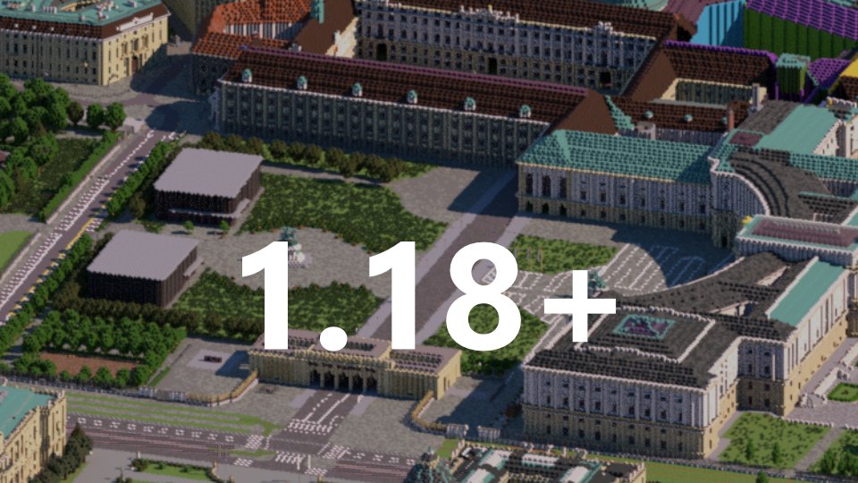 AlpsBTE's tweet photo. We just updatet all of vienna to 1.18+! 
We are very exited to use all the ndew blocks!🥳🇦🇹

#Minecraft #Wien #Minecraftbuilds https://t.co/7CsepJQWcG