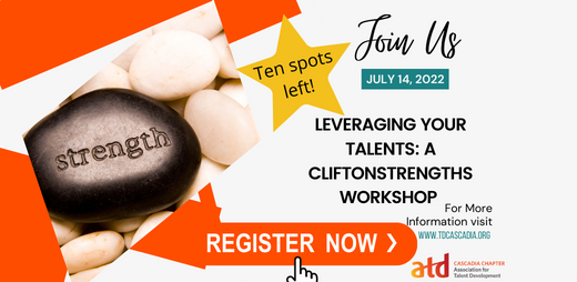 TDCascadia's tweet photo. Marla Turner, Gallup-Certified Strengths Coach, will use the CliftonStrengths assessment to guide your exploration into your unique talents. Check out all the details here:https://t.co/33guKMfDxf https://t.co/7mwlWP9Rj9