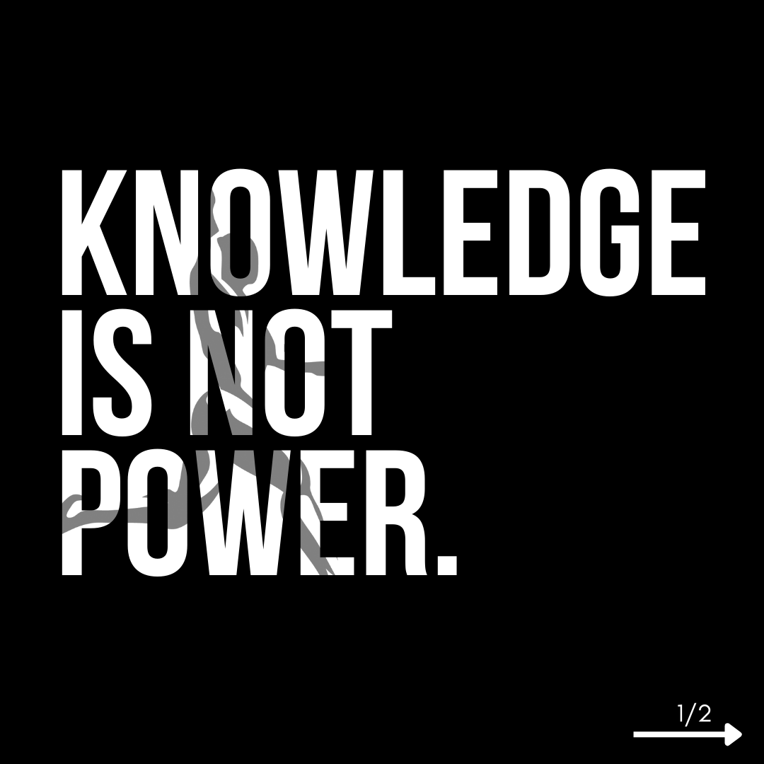 Fergus_Connolly's tweet photo. Put your team into action if you want them to succeed. You can continuously explain a game play, strategy, or work process, but until your team is hands on, it won't stick. 

#Performance #LeadershipCoach #Leadership #KnowledgeIsNotPower #AppliedSportScience #Coach https://t.co/epfhJAObgr