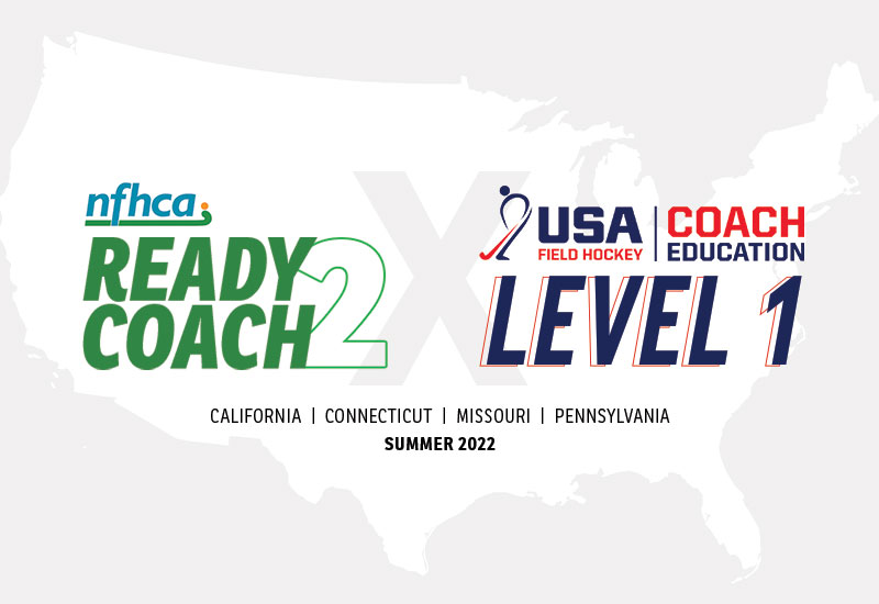 NFHCA's tweet photo. CA ➕ CT ➕ MO ➕ PA

Dates are nearing and spots are filling up — register for a regional NFHCA Ready2 Coach clinic and a USA Field Hockey Level 1 Coach Certification TODAY!

➡️ https://t.co/NhrlTKoEzU https://t.co/JWzYp5II6h