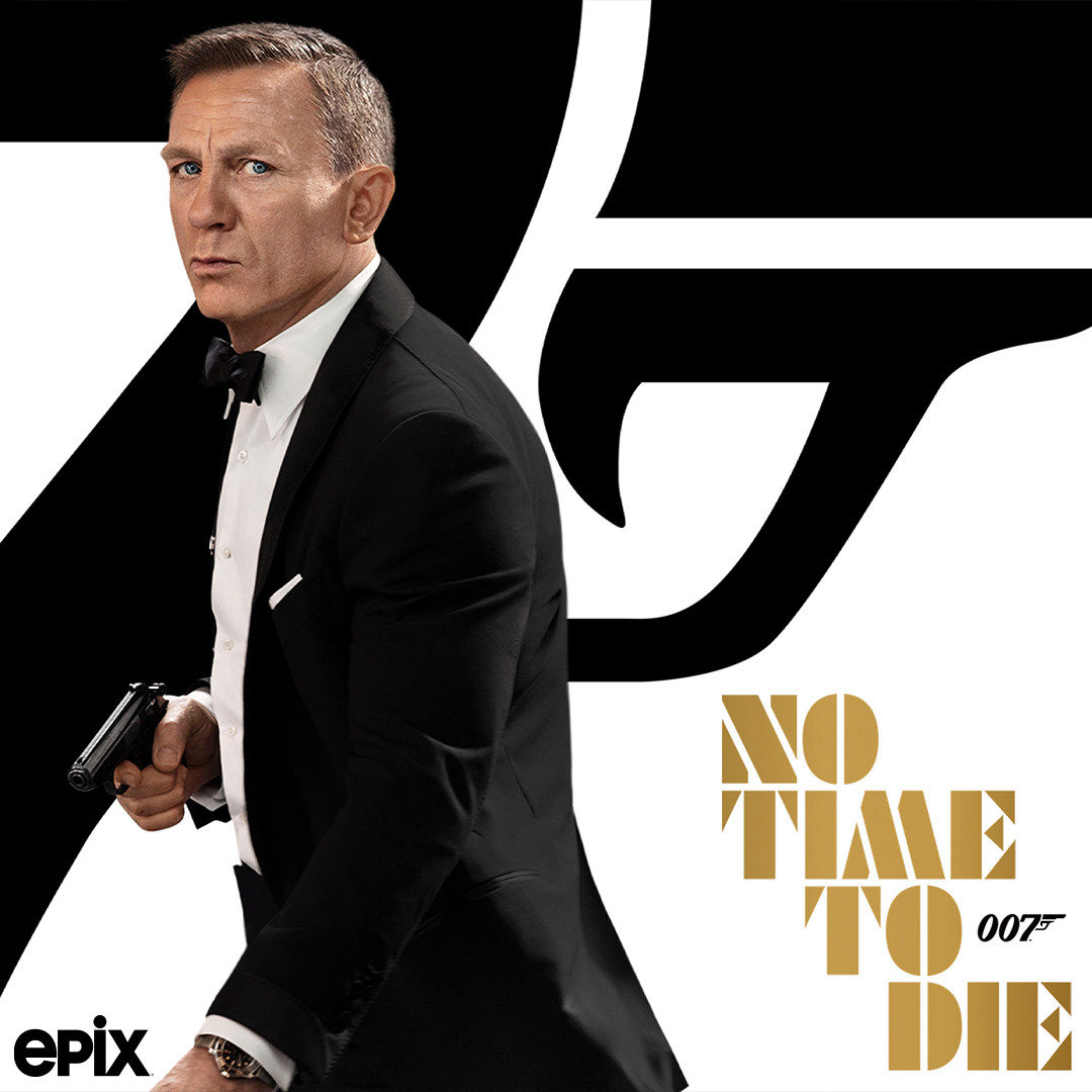 mgmplus's tweet photo. A double feature of 007.

Watch #NoTimeToDie and #Skyfall back to back on #EPIX. https://t.co/nG4L4ELHQV