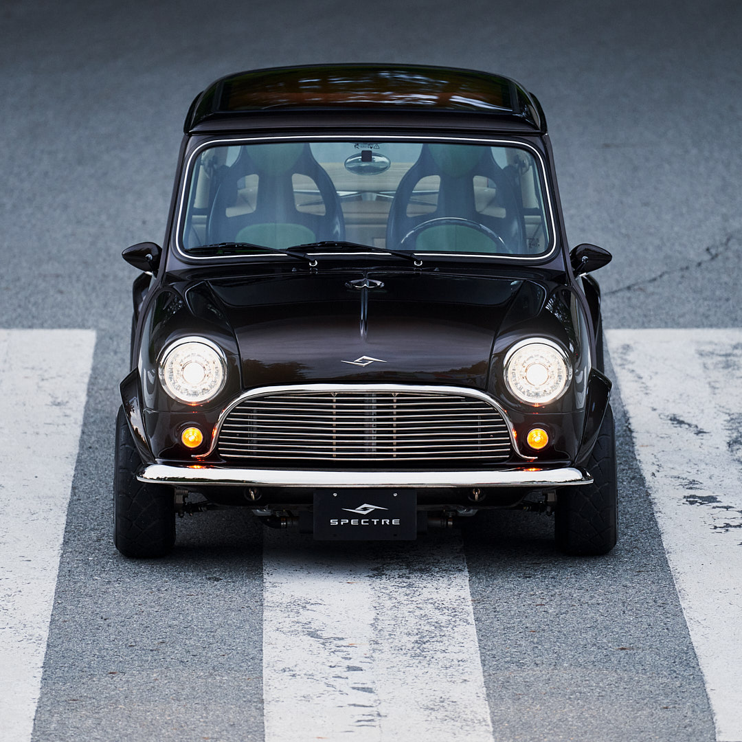 SpectreVehicle's tweet photo. Your future desires called. They wish you had ordered your Spectre Type 10 sooner.

#classicmini #restomod #stance #classiccars #classiccar #coupe #getoutanddrive #classics #drivetastefully #spectretype10 https://t.co/kEKnJlIv8S