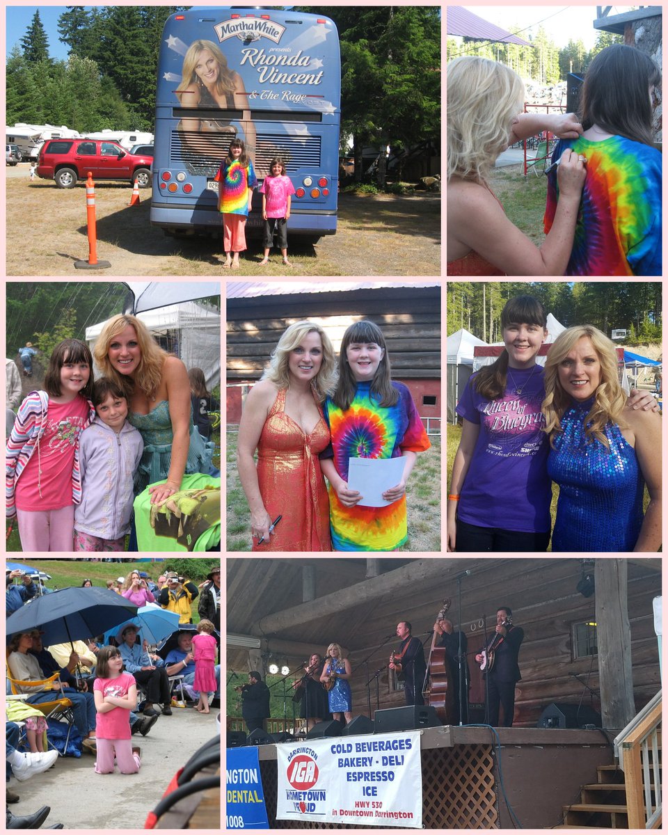ndills716's tweet photo. Only 5 days till I get to go to the #DarringtonBluegrassFestival again,  and only 8 days till I get to see @RhondaVincent13 and the Rage again!! So here are some throwbacks from past years https://t.co/pi1SIVYRjy