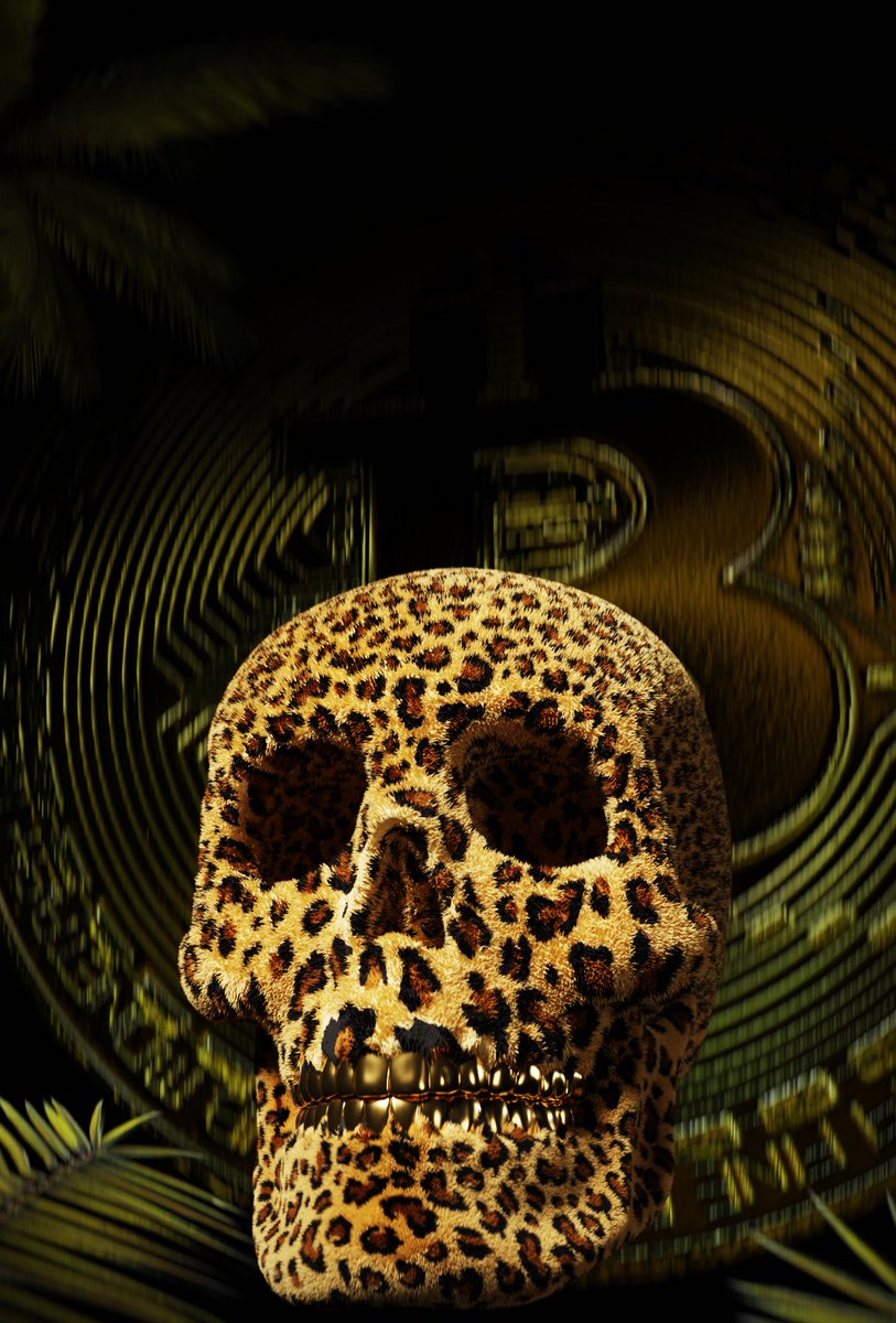 My piece "SkullCoin" 💀🪙 for #BenjaminKato contest. Have a great weekend #NFTcommunity ☀️🌴🌊