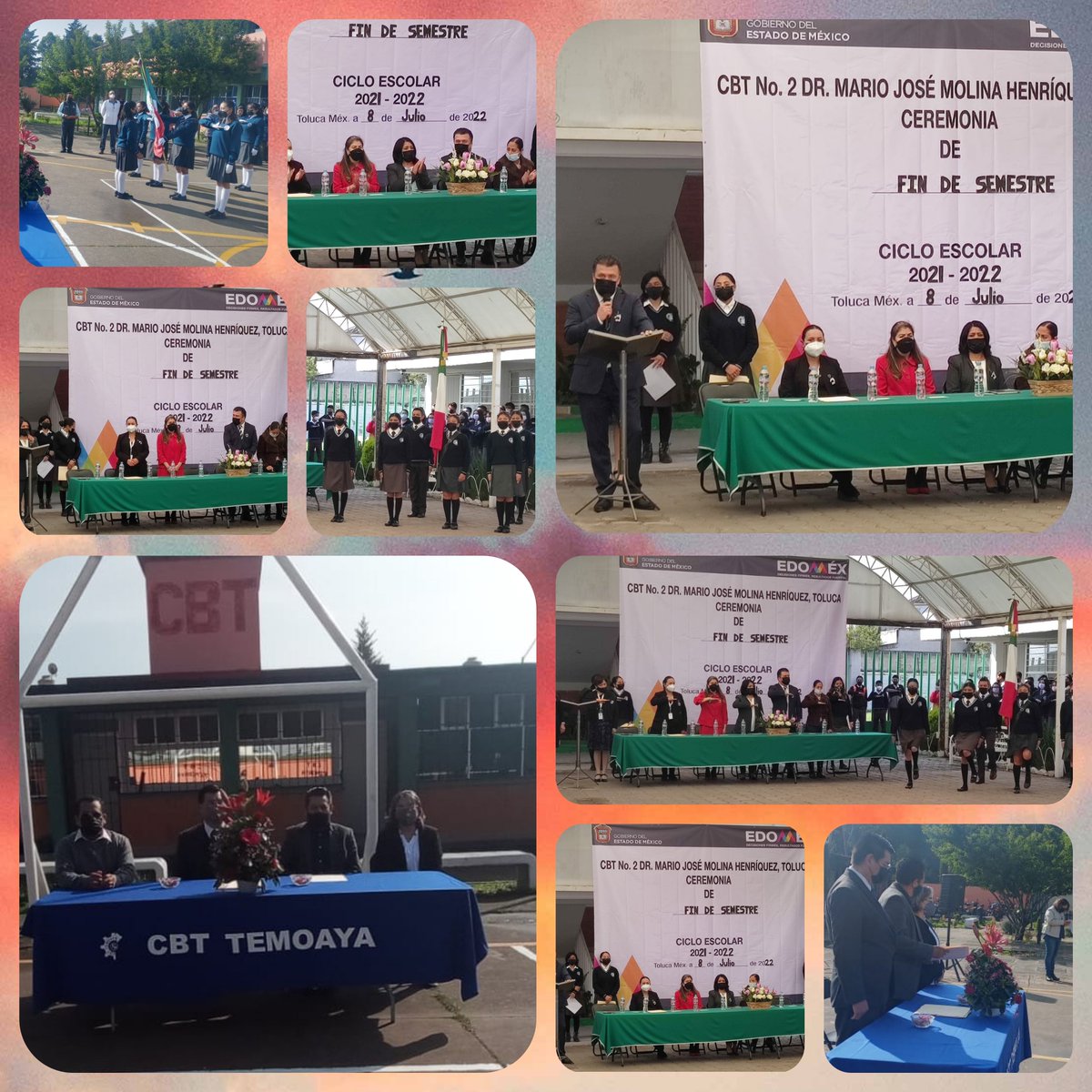 Sup007BT's tweet photo. El día de hoy se llevan acabo las Ceremonias de Fin de Ciclo Escolar 2021-2022, en las diferentes instituciones de la Zona Escolar 007 BT, @SubRegTolucaBT @Alejandrohl007 @CbtTemoaya @cbt3otzolotepec @no_cbt @Cbt2Tol @cbt3tol https://t.co/oPvQFdlx2C