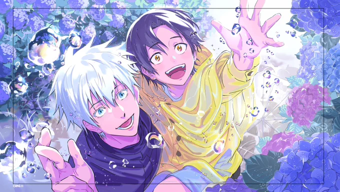 #呪術廻戦 
五+夏/年操 