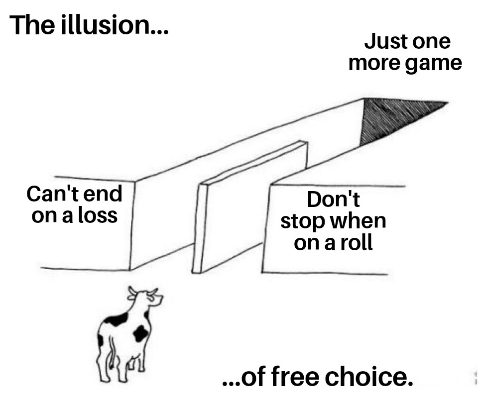 One more. Just one more. Then I'll go to bed. Just one more game...