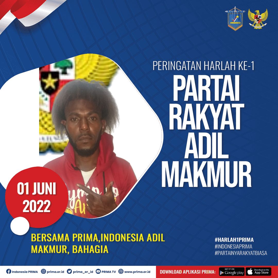 DeckoPrima's tweet photo. Lolos KPU
Menang Pemilu 2024
Partainya Rakyat Biasa. https://t.co/Mu2WtR7IzH