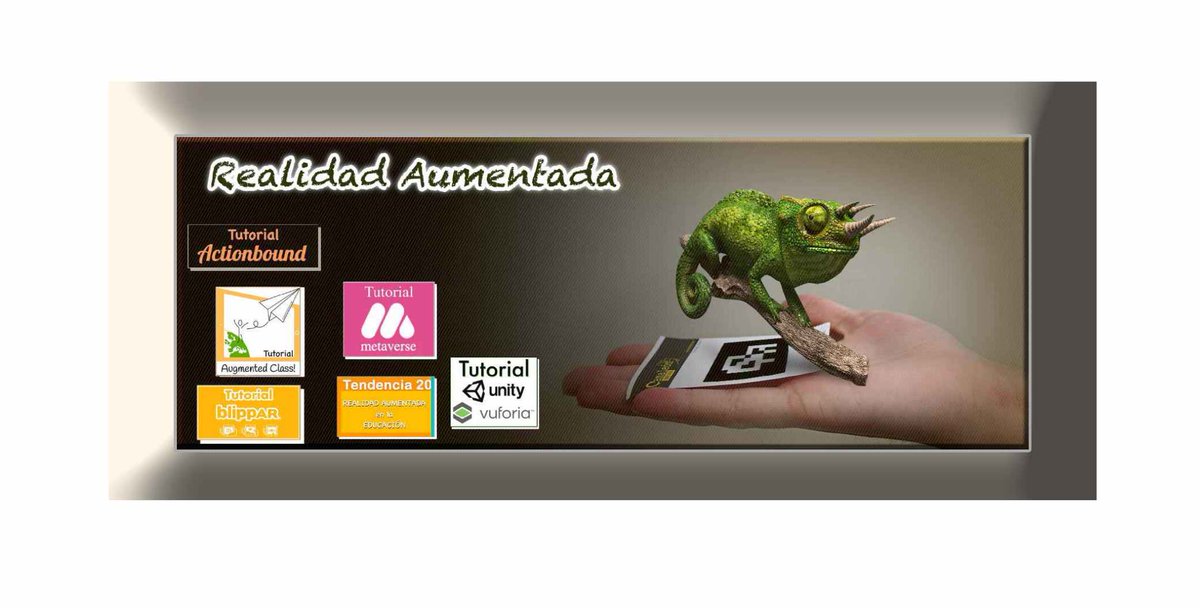 REALIDAD AUMENTADA (Tutoriales paso a paso)
Los estudiantes exploran el mundo exterior de forma distinta, disfrutando de un  aprendizaje interactivo y enriquecedor, combinando imágenes del mundo real con otras virtuales en un entorno lleno de información…recursospdifgl.com/ense%C3%B1anza…