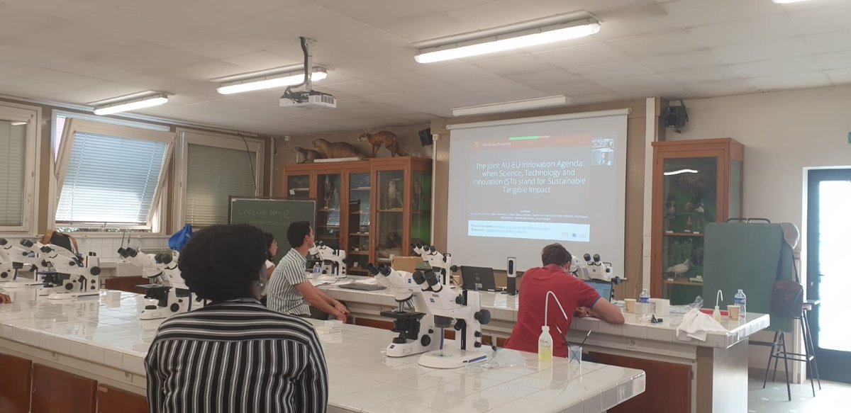 Vincenzo Lorusso (@vincenlorusso) on Twitter photo Very refreshing to present the #AU-#EU #Innovation Agenda to #students & #scientists from the #Entomology Summer Course at <a href="/env_toulouse/">Ecole Nationale Vétérinaire de Toulouse</a>, at the conferment of the #Young Scientist Award to two postgrad students from #Morocco <a href="/Universiteh2c/">Université Hassan II de Casablanca</a> & #Ghana/#SouthAfrica(Uni. of Cape Town) Very refreshing to present the #AU-#EU #Innovation Agenda to #students & #scientists from the #Entomology Summer Course at <a href="/env_toulouse/">Ecole Nationale Vétérinaire de Toulouse</a>, at the conferment of the #Young Scientist Award to two postgrad students from #Morocco <a href="/Universiteh2c/">Université Hassan II de Casablanca</a> & #Ghana/#SouthAfrica(Uni. of Cape Town)