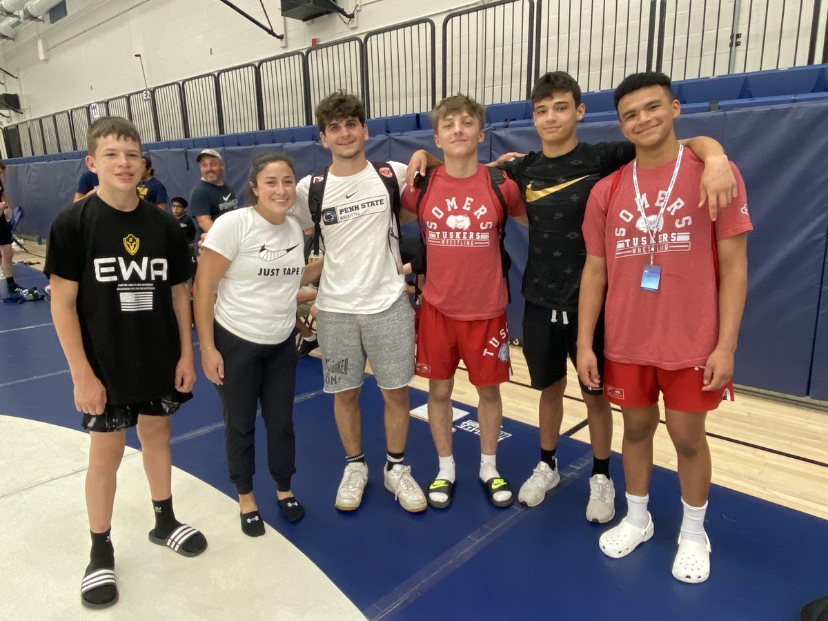 BallsyOne1970's tweet photo. @juliannakaye13 Juliana thanks so much for taking care of the boys from Somers, NY.  It was much appreciated!  Good luck with your pregnancy and the upcoming season! 🍼🤼‍♂️🤗 https://t.co/fOXSDDCiD0